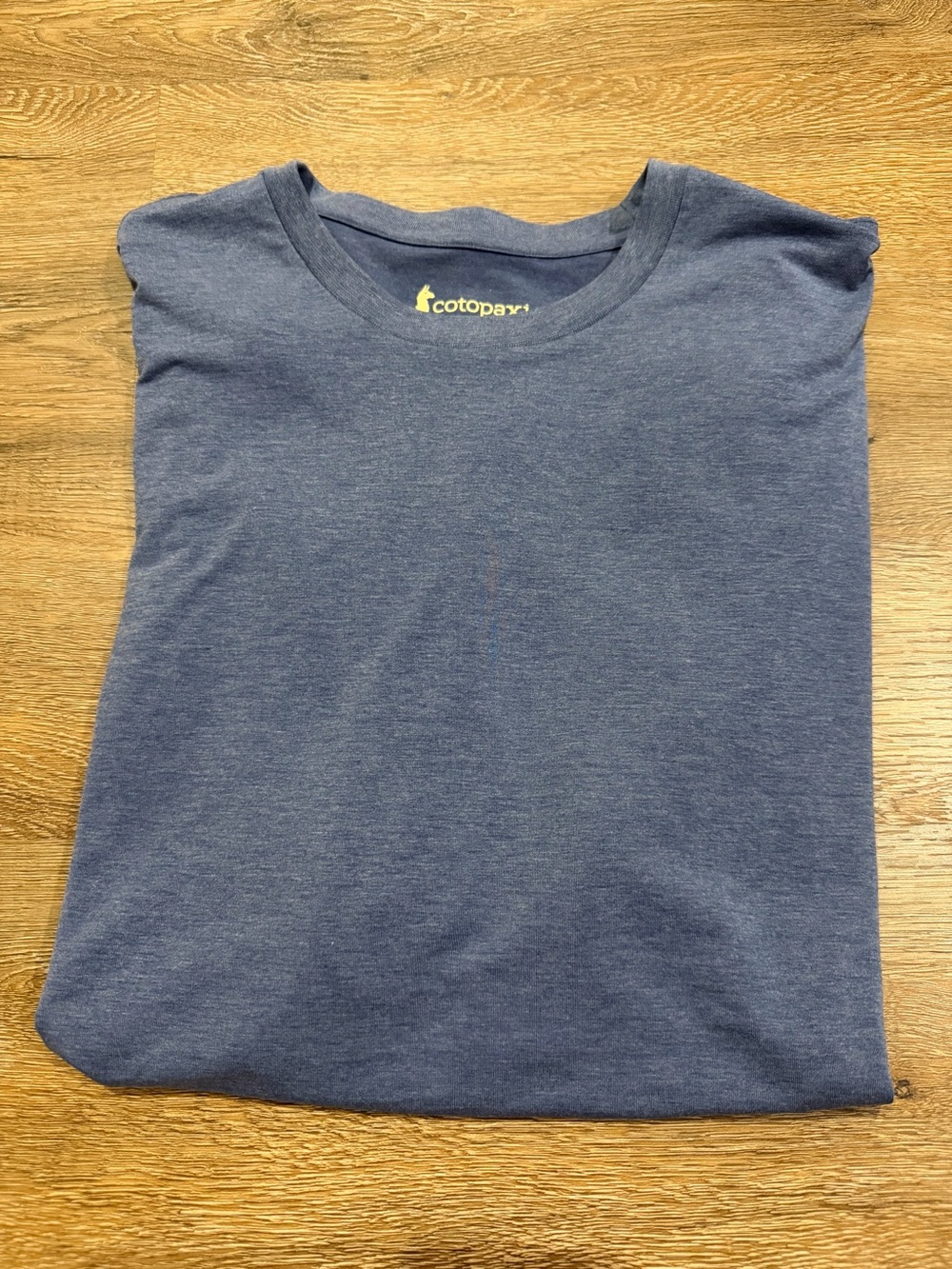 Cotopaxi Empaca Crew Tee XL Dusk Blue Recycled Stretch Performance Shirt